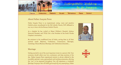 Desktop Screenshot of frjoaquin.com